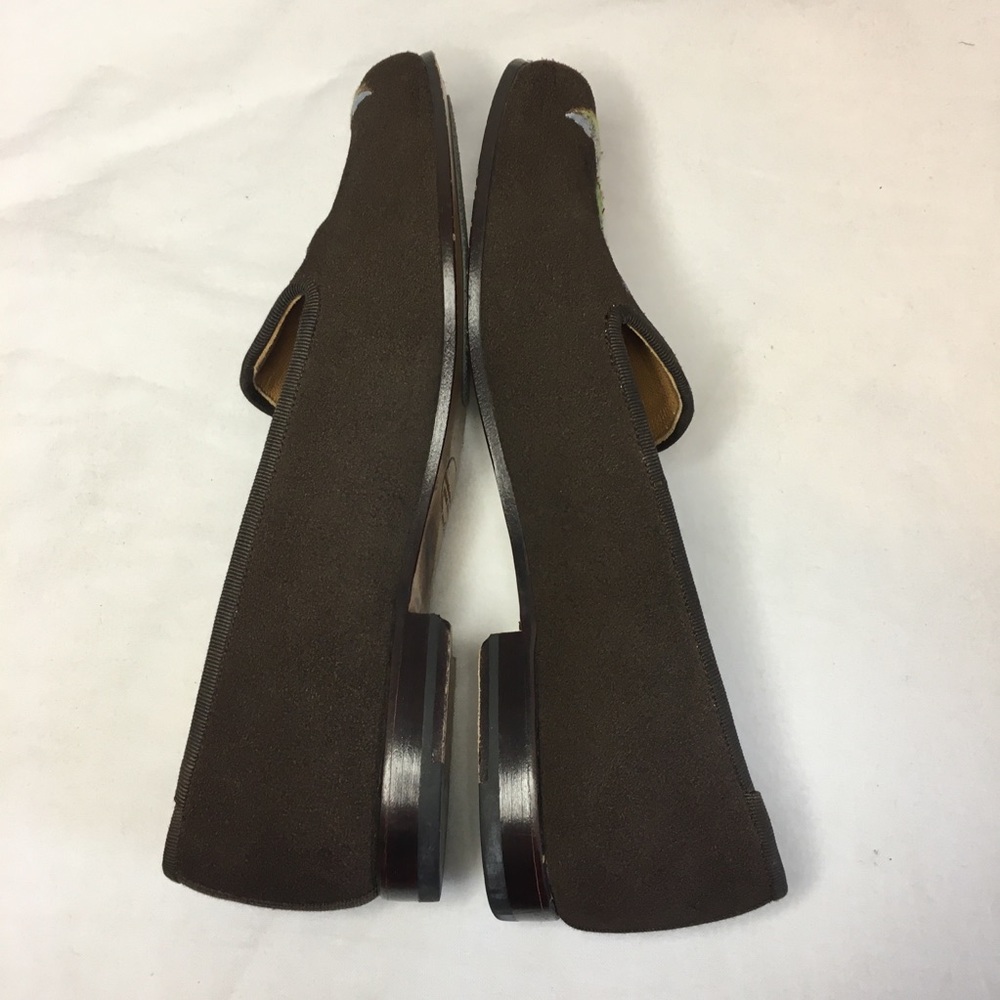 Stubbs & Wootton Suede Pheasant Loafers, 7 - Picture 5 of 12